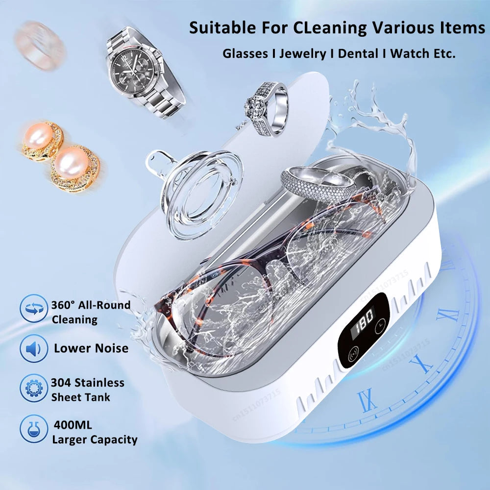 Ultrasonic Glasses Cleaning