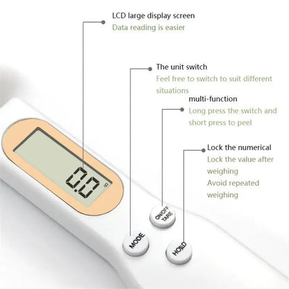 Digital Measurement Adjustable Weighing Spoon