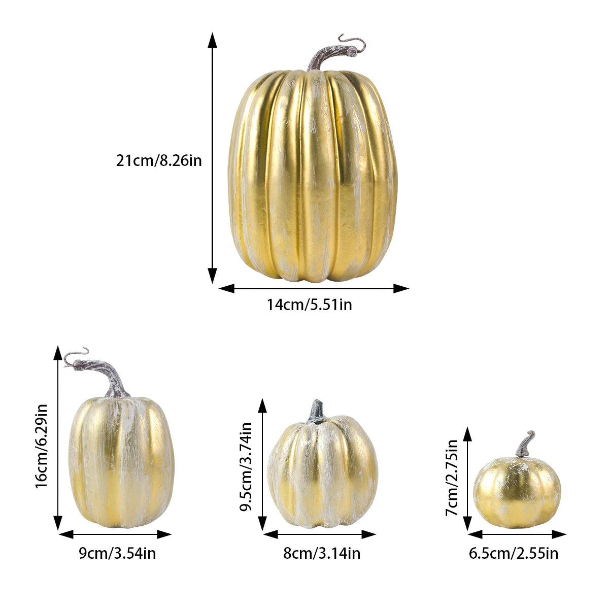 Thanksgiving Artificial Pumpkins Sets